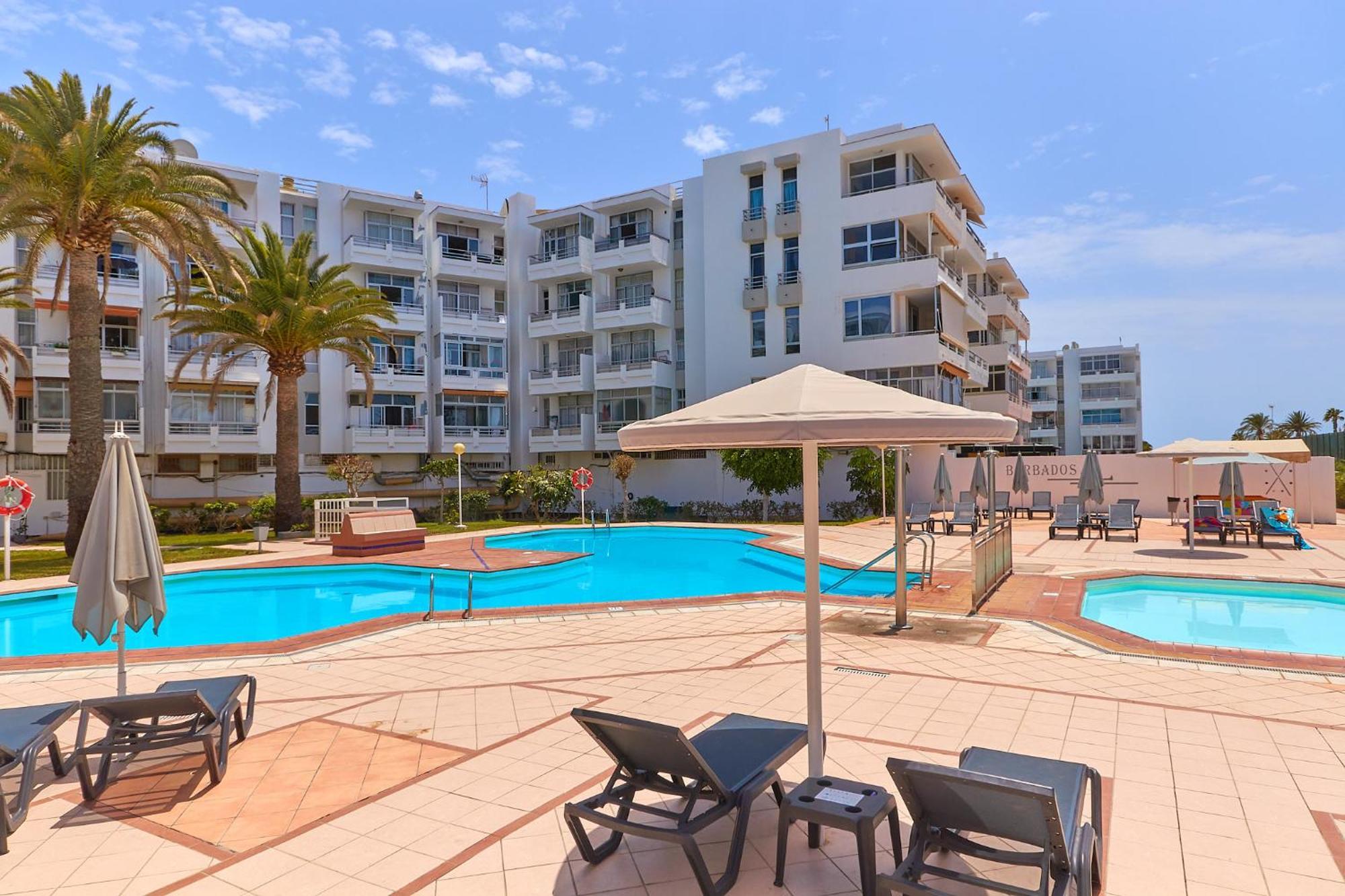 Barbados Playa Del Ingles Apartamento San Bartolomé Esterno foto