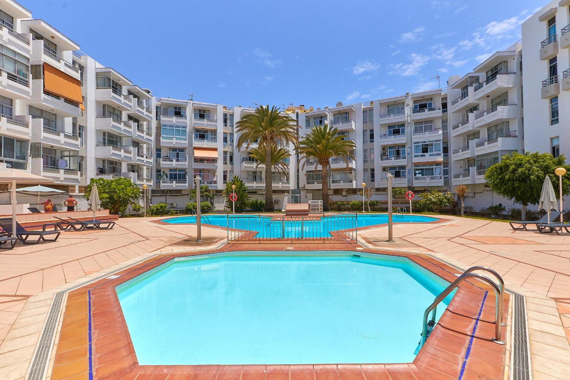 Barbados Playa Del Ingles Apartamento San Bartolomé Esterno foto