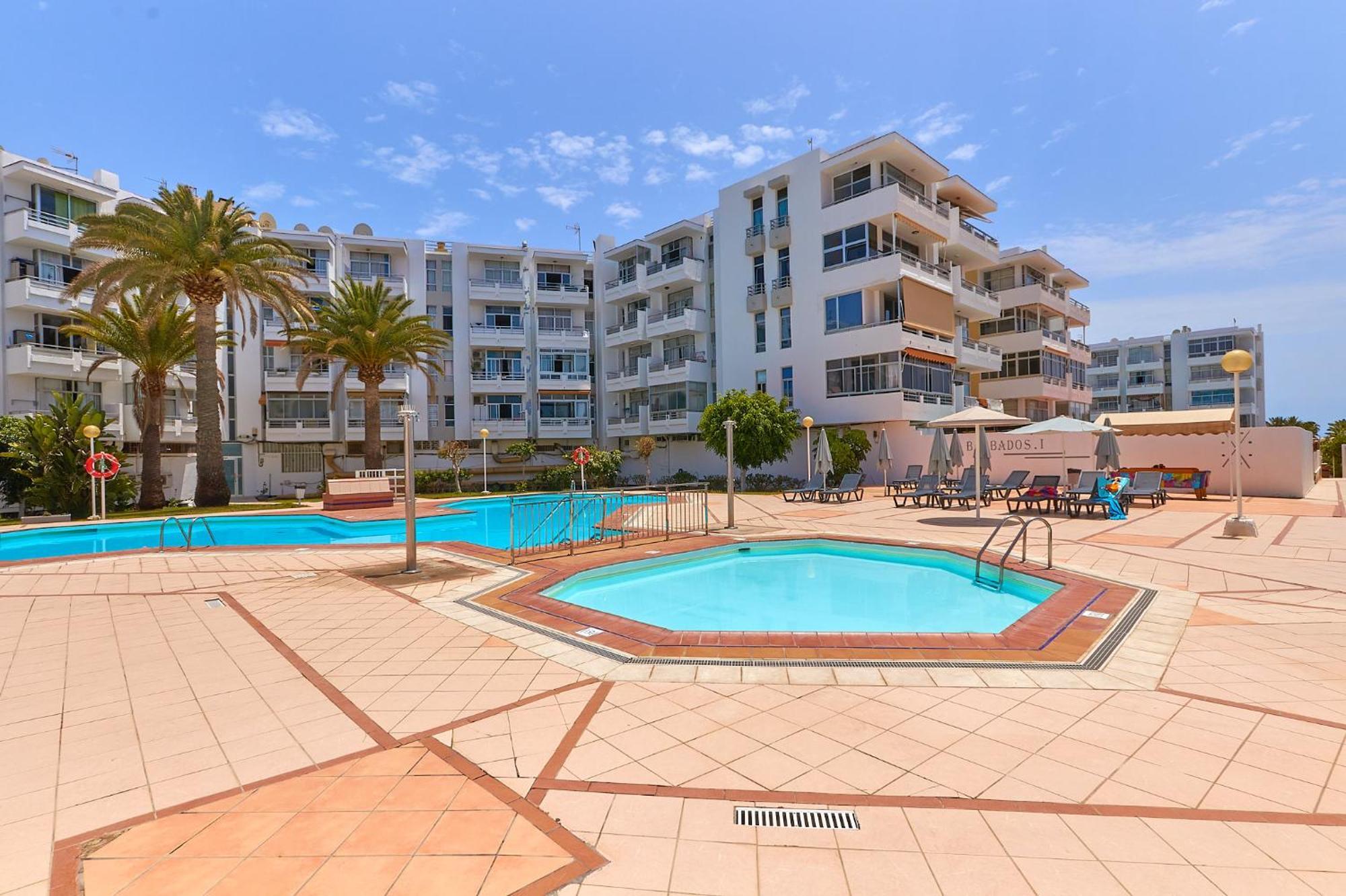 Barbados Playa Del Ingles Apartamento San Bartolomé Esterno foto
