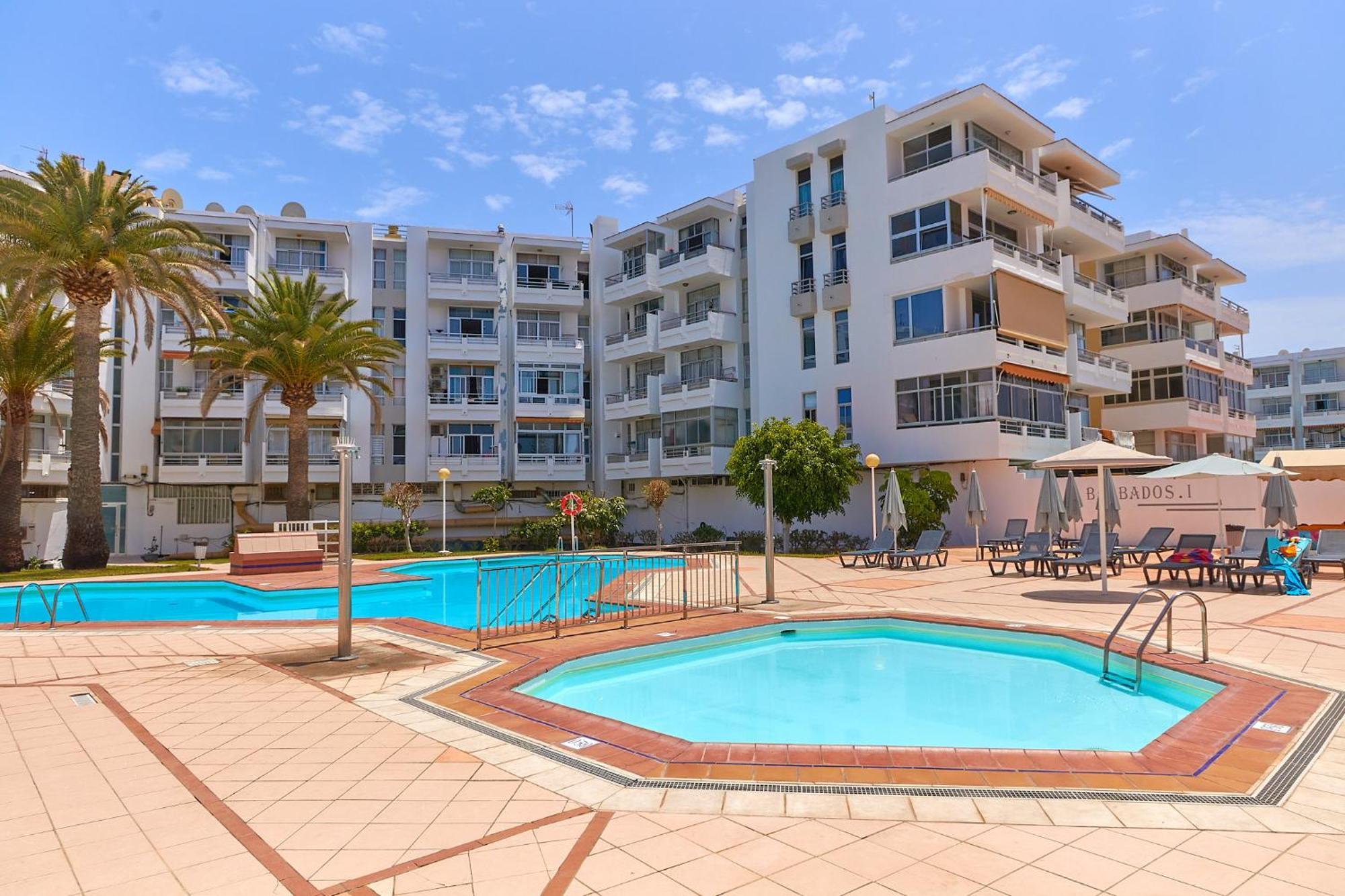 Barbados Playa Del Ingles Apartamento San Bartolomé Esterno foto